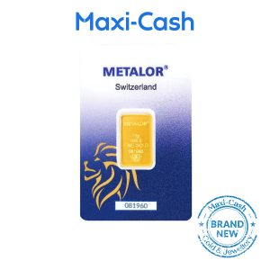Metalor Switzerland Gold Bar in 999 Gold (10gm)