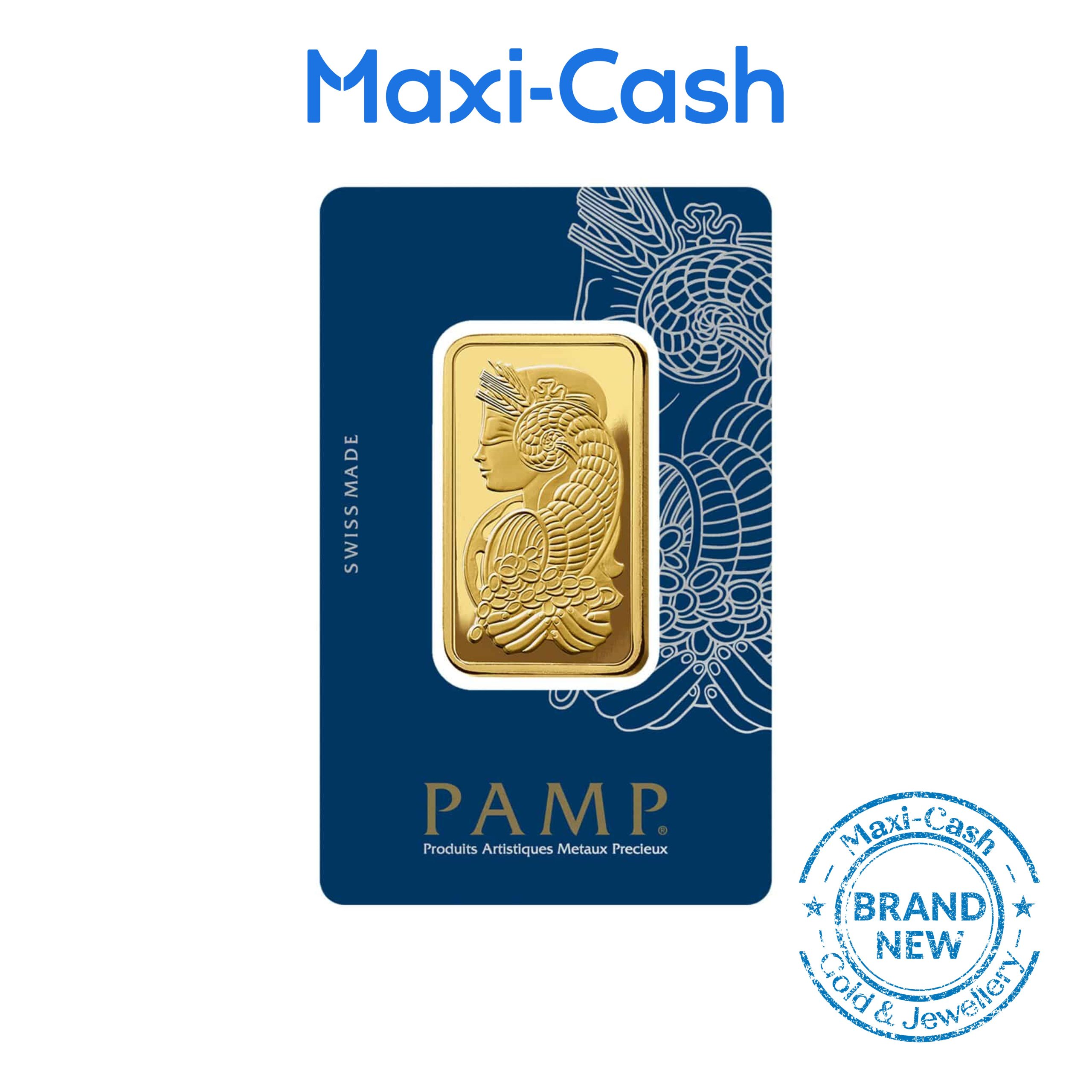PAMP Suisse Lady Fortuna Gold Bar in 999 Gold (1 Ounce)