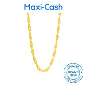 Twist Chain in 999 Gold