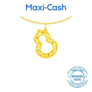 Golden Gourd (Hulu) Pendant in 999 Gold