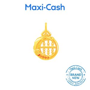 Pixiu Abacus Fantasi Charm in 999 Gold