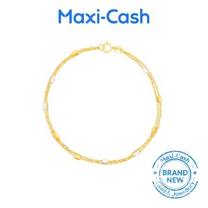 Whimsical Trail Tinkles Bracelet in 18K Yellow Gold