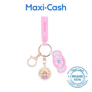 Bundle of Joy (Girl) Gold Keyring in 999 Gold