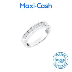 Eternity True Carat Ring in 14K White Gold