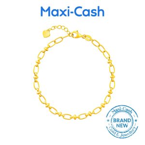 Aurum Knots Bracelet in 916 Gold