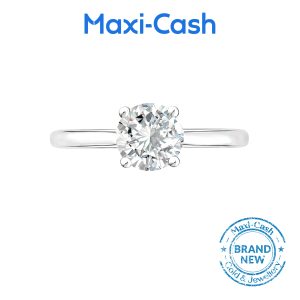 Stellara True Carat Nuevo Ring in 18K White Gold