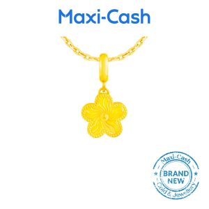 Periwinkle Bloom Pendant in 916 Gold
