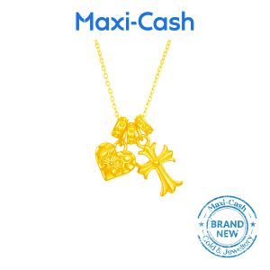 Sacred Love Necklace in 999 Gold