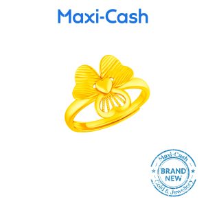 Heartbloom Ring in 916 Gold