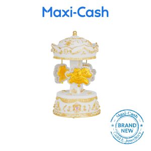 [PRE-ORDER] Triple Blessings Carousel in 999 Gold