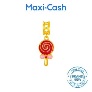 Sweet Lollipop Fantasi Charm in 916 Gold