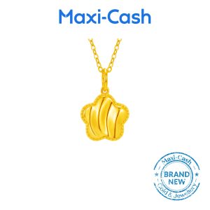 Aurea Petal Pendant in 916 Gold