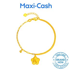 Aurea Petal Bracelet in 916 Gold