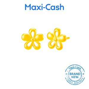 Petal Pop Earrings in 916 Gold
